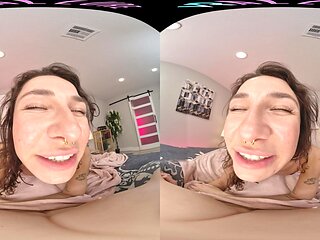 Brunette's Petite POV Passion in VR Sensual Heat