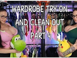 Wardrobe Try On And Clean Out Part 3: Thong Bodysuit Edition