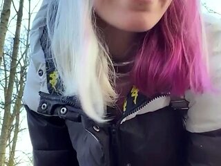 Amateur teen outdoor sex