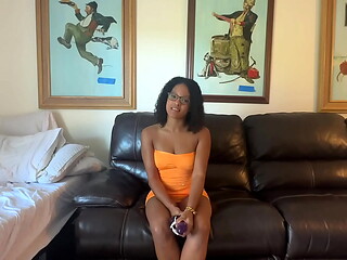 Sascha Stage'_s Interracial First Casting Video