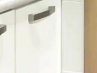 Fucking a Sexy Maid in the Kitchen When Her Husband Isn't Home