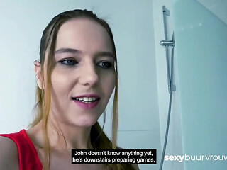 Amateur Dutch friends explore new pleasures in a hot FFMM swap