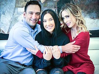 Perv Mom featuring Aiden Ashley and Jazmin Luv's big cock video