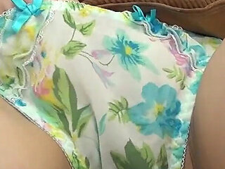 You Can See Her Pussy Clearly! Pussy Juice Masturbation Through Thin Panties Vol. 2