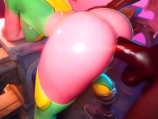 Rouge Getting Fucked by a BBC in Her Tight Ass