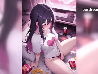 These Perky Hentai Girls Never Get Enough - Blowjob, Sex & Cum (AI Compilation)