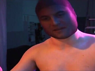 Blonde Babe Stretched Wide with Dripping Fist Action