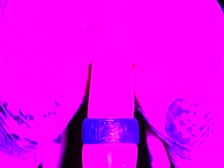 Stacked brunette goes solo toys and masturbation