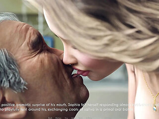 Sophia French Kisses Mr Gibbs Reward Step Mom Wife Bengali 3D Sex Animation