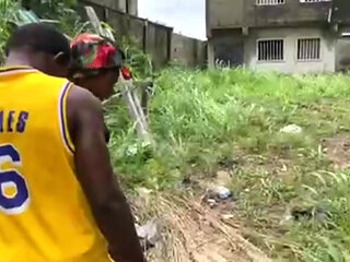 Making love in the bush