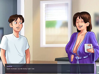 Summertime Saga - scenes with Debbie DUBBED part 3