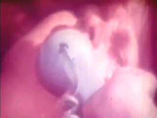 Stunning Vintage Solo Sex for a Hot Babe with Huge Boobs Fingering Her Hairy Pussy