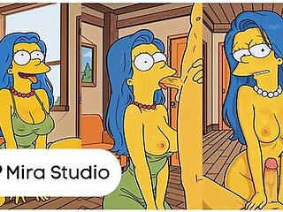 Marge Have Sex While Homer Is Gone - The Simpsons