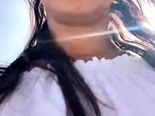 Hottest brunette solo webcam masturbation 2