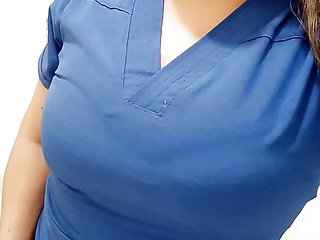  the nurse uses her boss&#039;s office to masturbate li...