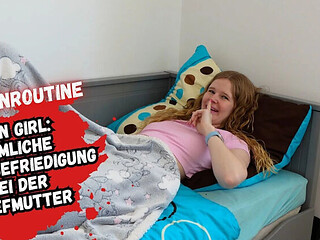 Teen Girl Secretly Masturbates in Her Room