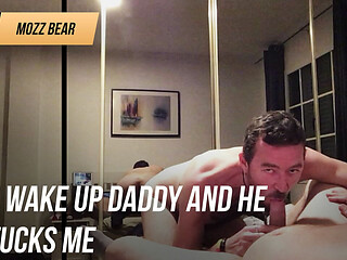 I wake up Stepdaddy and he fucks me good.