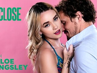 Newcomer Khloe Kingsley trembles through a long pussy eating before he pounds her missionary