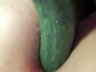Cute Soft femboy Bikini Cucumber