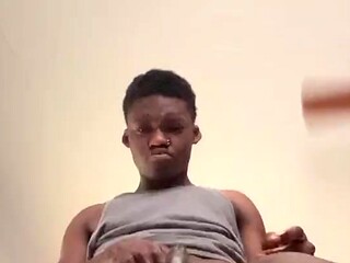 Men masterbate, then get their black cocks sucked by women