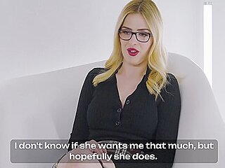 Young Blonde Mini Vamp Dominates Her Busty Mature Friend Miss Jackson With Bdsm Toys