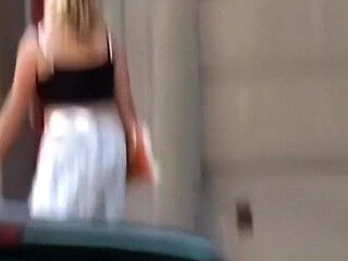 Czech Jacker 18: Skirt up, Ass Out - a Playful Tease and a Perfect Shot