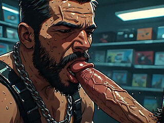 Dirty Talk and Blowjob Art