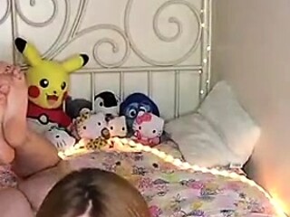Sexy brunettes sex toy masturbation