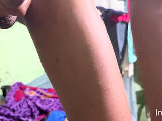 Indian boy masterbation in a room with his big dick