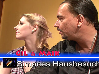 Blonde German girl fucked hard in front of a slutty cougar