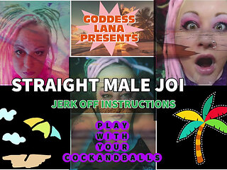 Play with Your Cock and Balls for Me - Online JOI