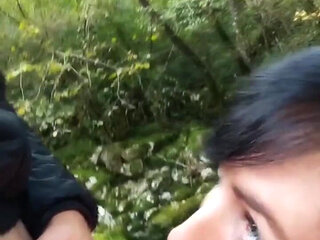 Enjoying the last sunny