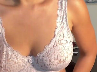 Ebony Secretary JOI: Satin Blouse, Pantyhose, Panty Fetish-monica Jade