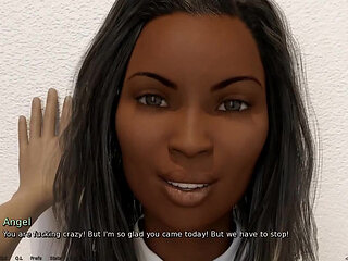 Where the heart is: ebony girl pussy fingering and unexpected date ep 69