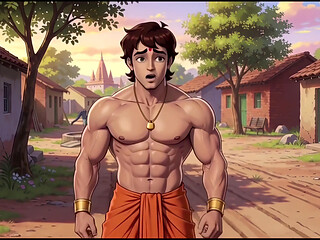 Bheem fucked Tuntun while she recording her reels video