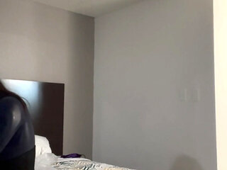 Latex sissy tries breathplay