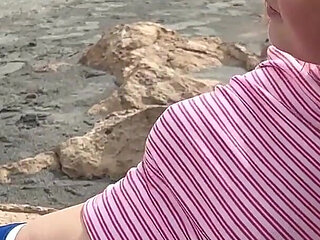 Enjoying Dark Sand Playa, Collecting Shells