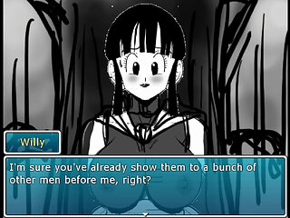 Kamesutra Dbz Erogame 79 Showing Her Tits to the Old Neighbor