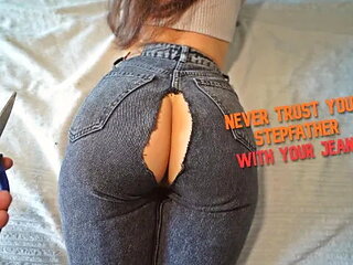 Sly Stepfather Always Knows how to Help His Naive Stepdaughter