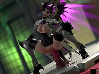 Animated 3D porn action in a fantasy world