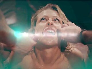 21 SEXTREME - Geezer Blows His Huge Load Onto His Russian Chick s Ass During Doggy: Porn