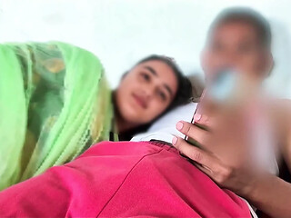 bhabhi resting on her devars chest But sister-in-law's pussy is starving.then Fucked by devar ,devar bhabhi Sex bedio