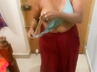 Desi Tamil BBW Latha Nude Body Show Big Boobs Hairy Pussy Tease for Boy Bestie! Indianhotwifex