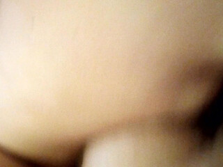 Closeup of Jen taking a Ride on Johns Cock