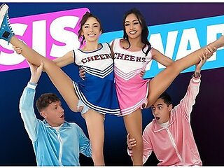 The Sneaky Rion & Juan Join The Cheerleading Squad In Order To Meet Slutty Girls & Get Laid - Rion King, Juan El Caballo Loco And Dani Blu