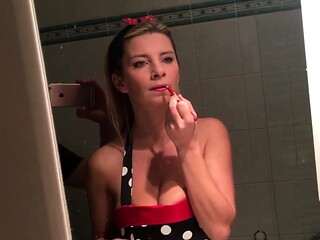 Amateur teen babe Pussy tease