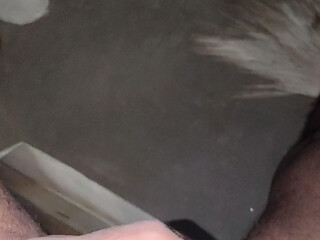 Handjob fat cock
