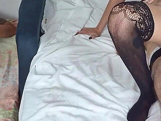 Treason! Wife Fucks Roommate Behind Cuckold's Back!