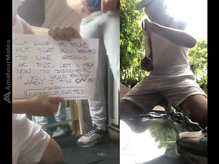 During One of Their First Game of Truth or Dare, Simon, a Twink, Was Dared to Get Pissed on by His Flatmate Jules