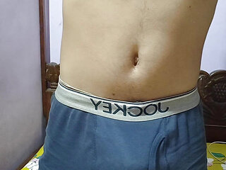 Gym boy masturbate